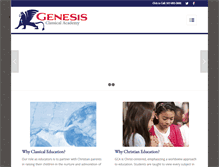 Tablet Screenshot of genesisclassical.com